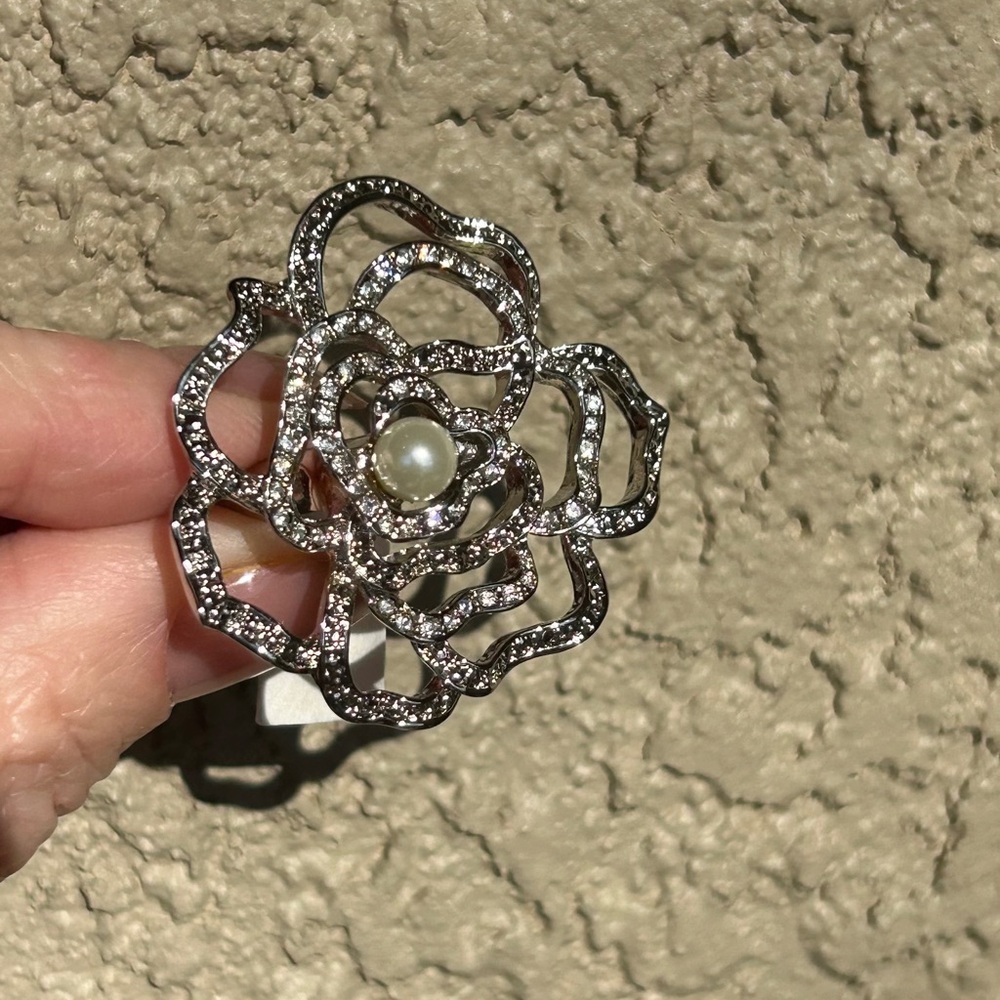 Camille Lucie Stunning Camellia Flower Ring
